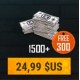 PUBG Mobile 1500 + 300 UC (Unknown Cash) Key GLOBAL